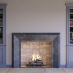 FP-102 Cantone Modern Fireplace Nero Marble copy