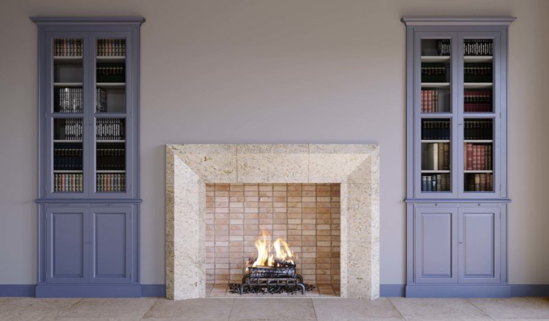 FP102 Cantone Modern Fireplace Image