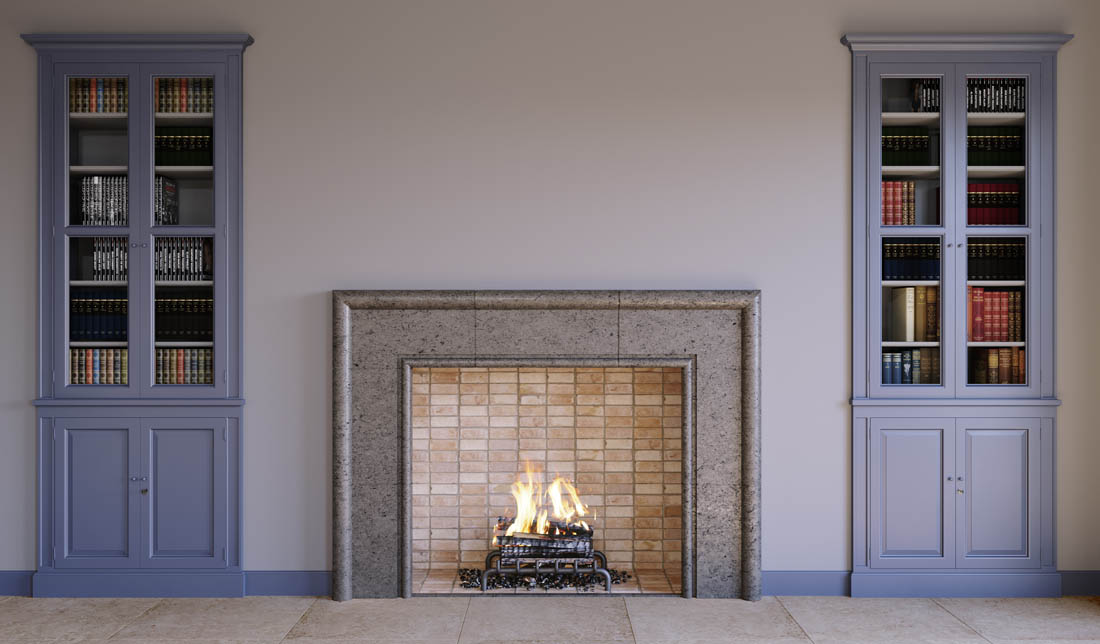 Fp 106 Monza Modern Fireplace Custom, Fireplace Surround Designs