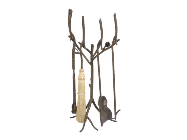 Urban Forge 5 PIECE IRON FIRE TOOL SET – PINE COLLECTION
