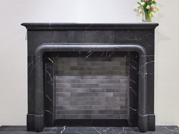 Lazare Stone Fireplace Surround, Images Of Black Fireplace Surrounds