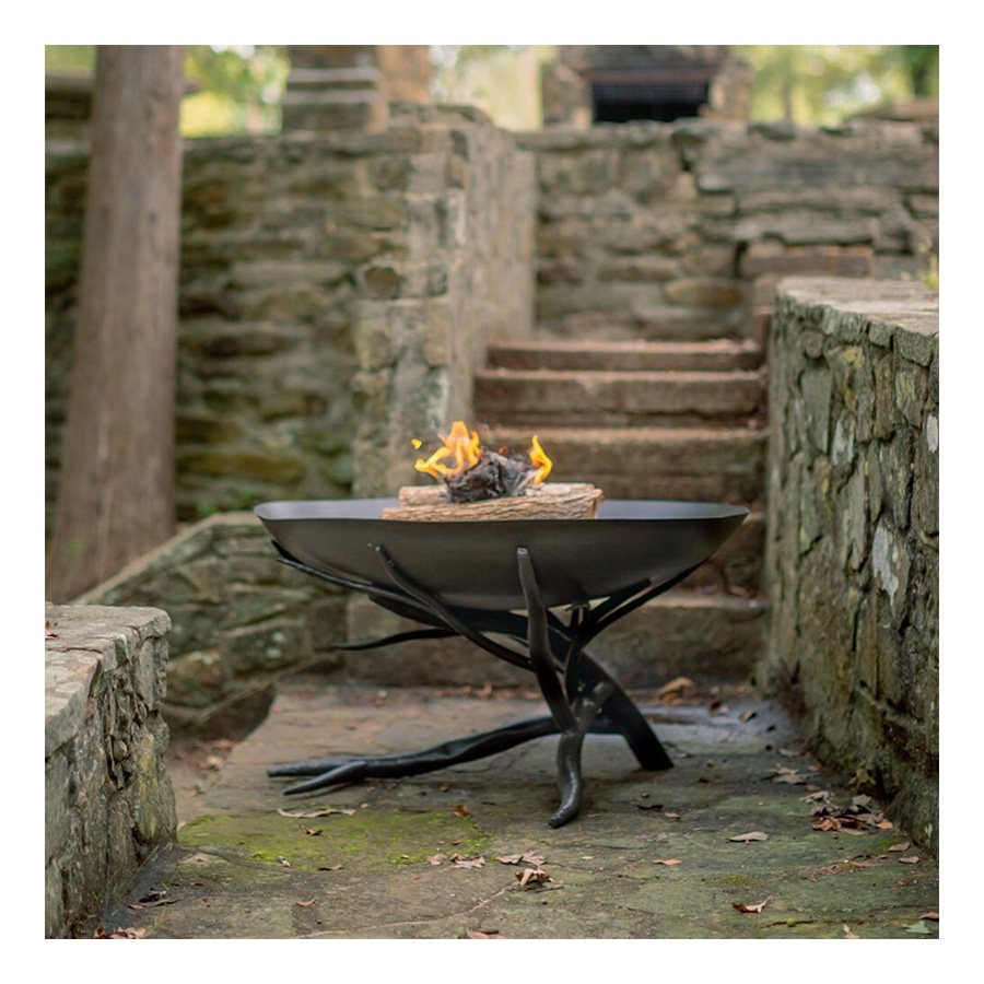 Urban Forge Sycamore Fire Pit Custom, Blacksmith Fire Pit