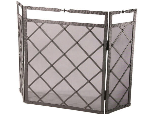 Urban Forge Iron Fire Screen Forest Hill Collection