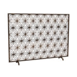 starry eyed fire screen in tobacco finish
